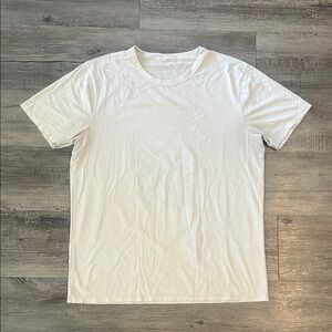 Lot of 3 - White Lululemon mens Fundamental tee